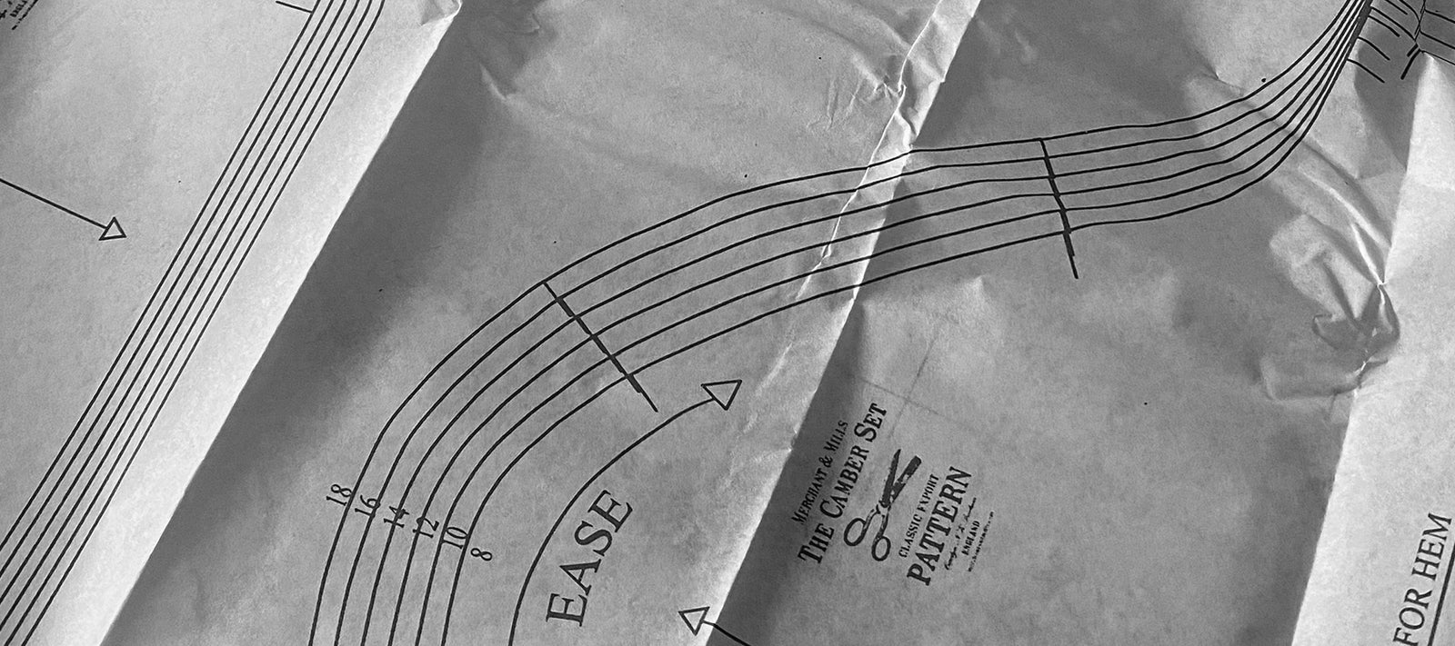 Sewing - following a pattern