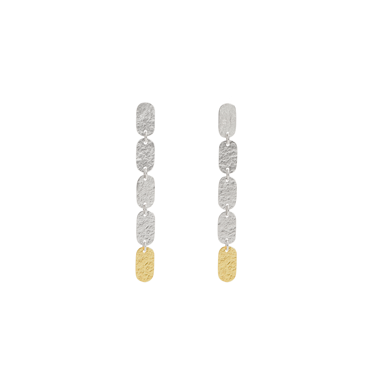 Oblong earrings - five