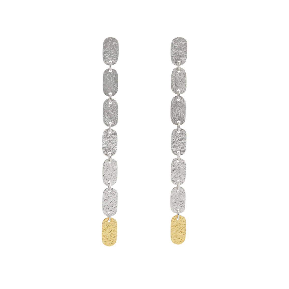 Oblong earrings - seven