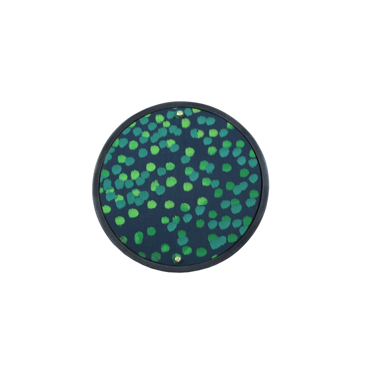 Navy dash brooch