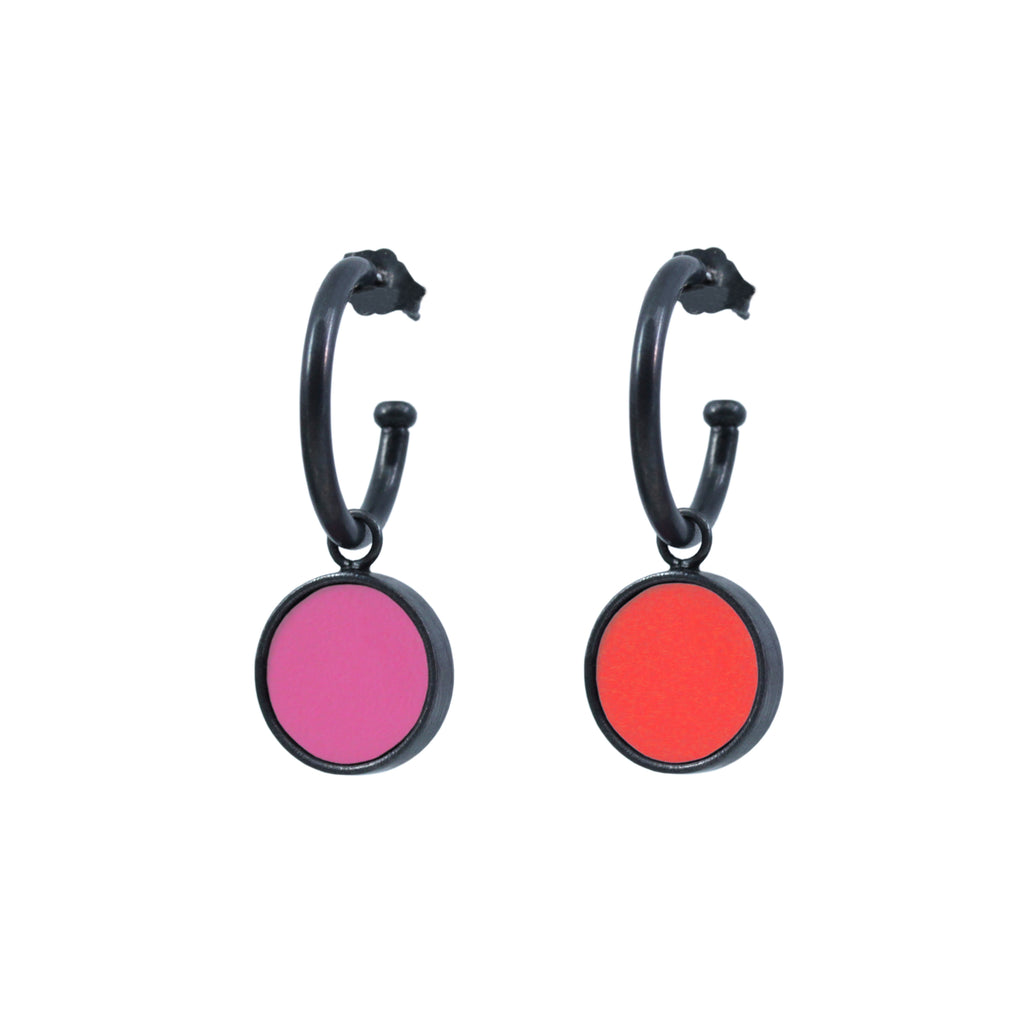 Colourful hoops - reversible