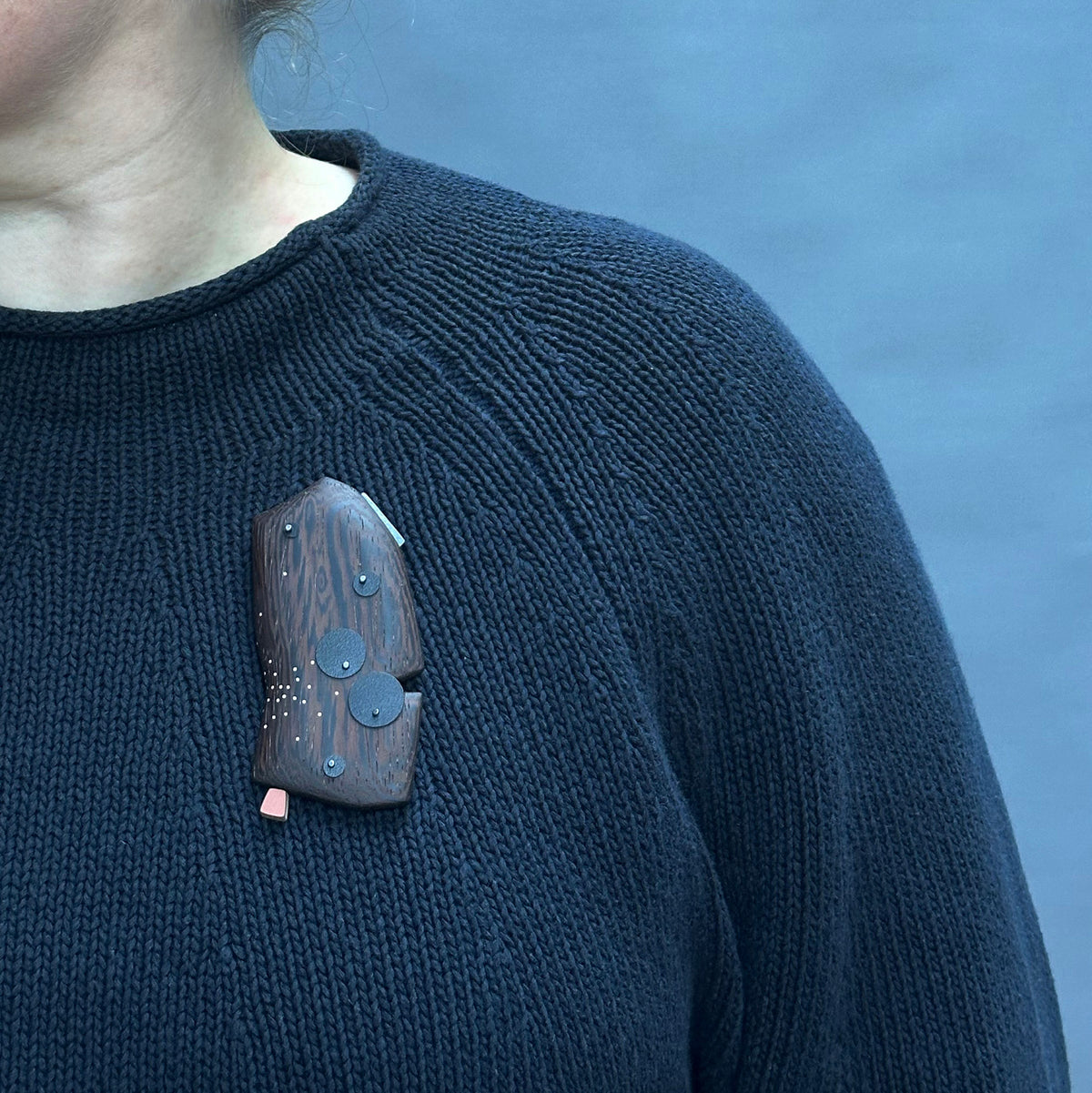 Dark Field Brooch