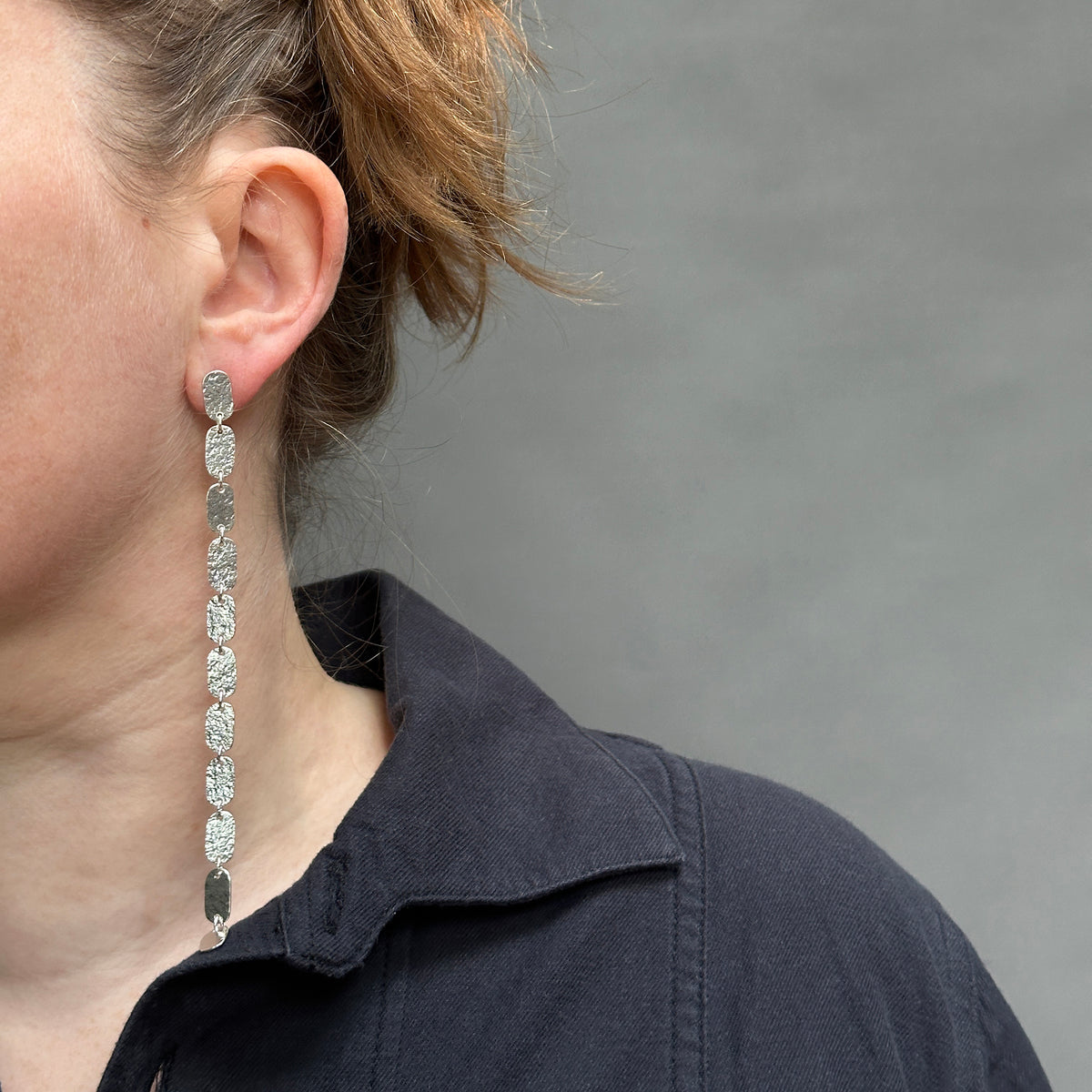 Oblong earrings - eleven