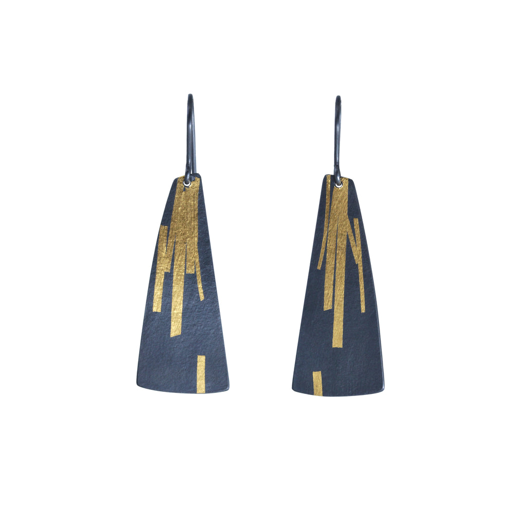 Flight stream drop earrings