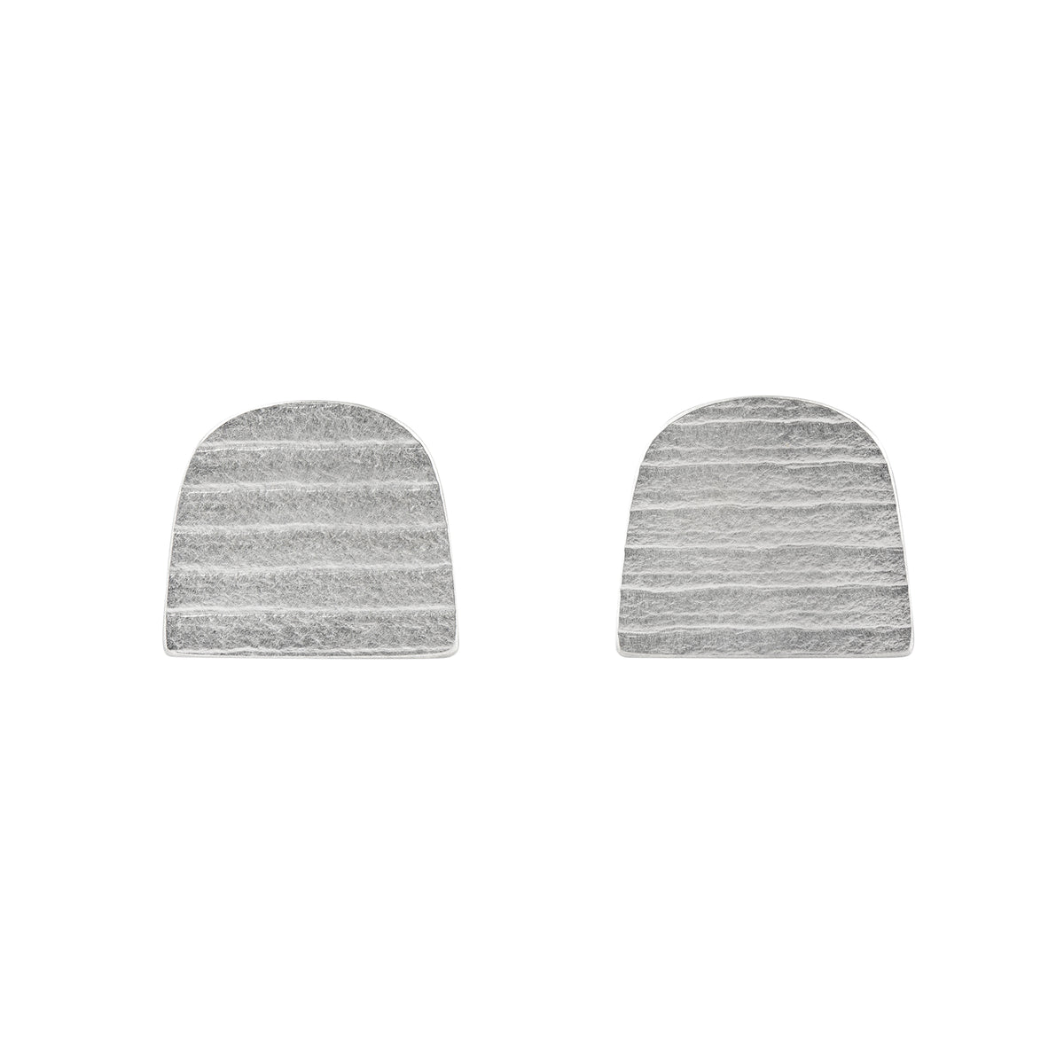 Arch stripe earrings - large