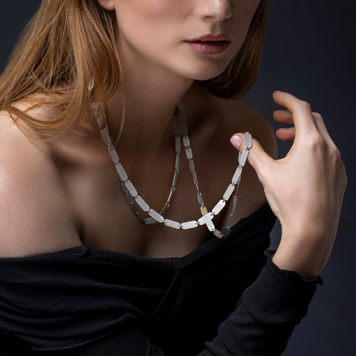 Extra long oblong chain