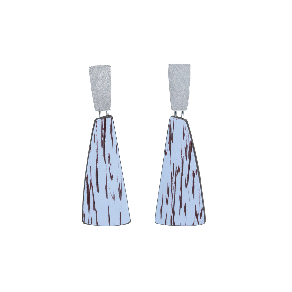 Flight sgraffito drop earrings