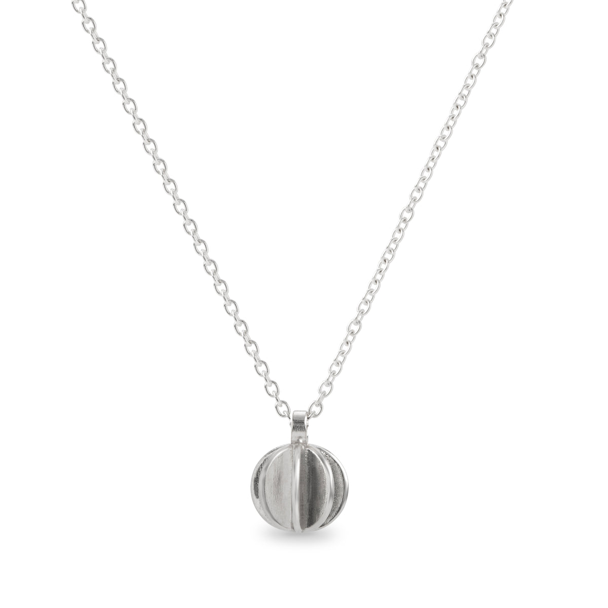 Quintet necklace - silver