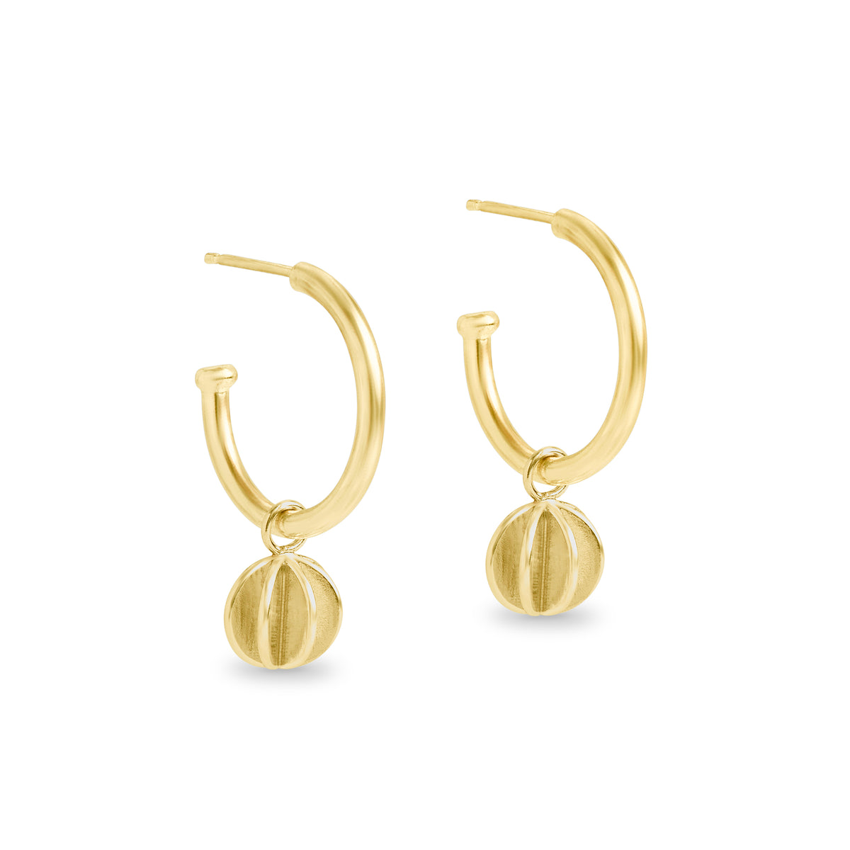 Quintet hoops - gold