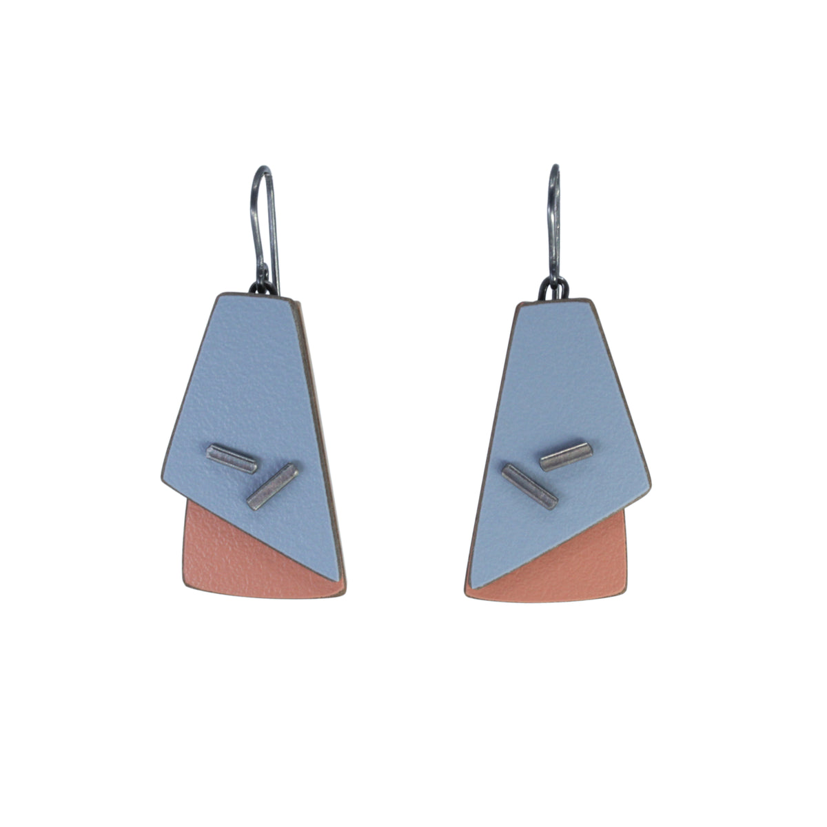 Flight overlap earrings