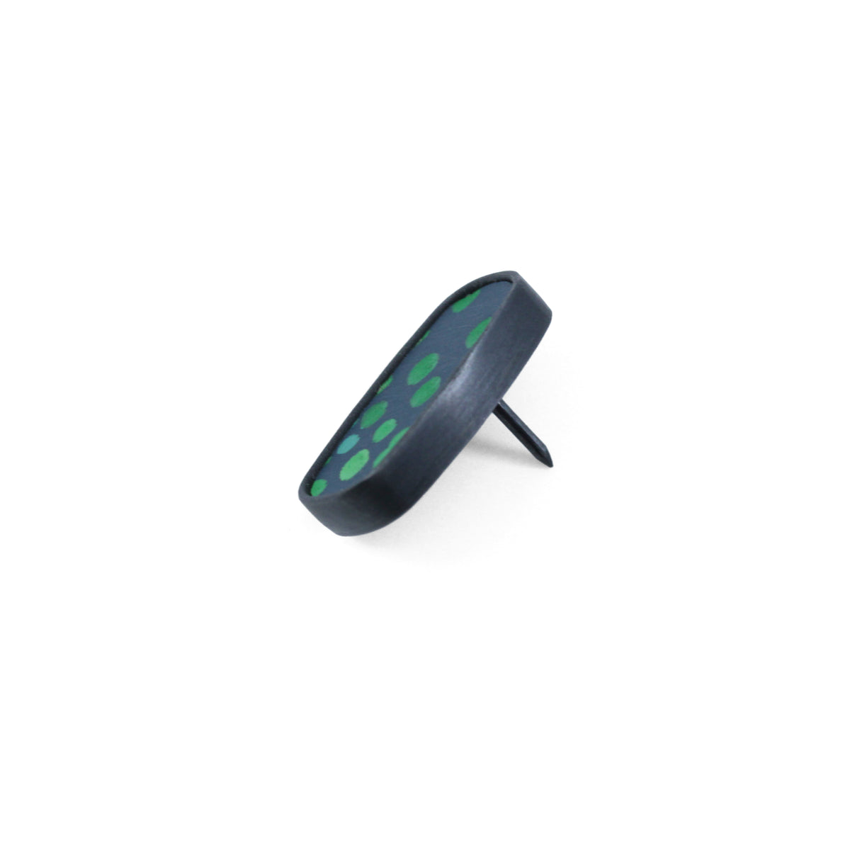 Navy oblong pin